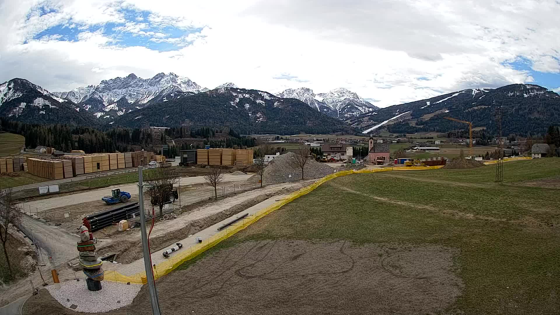 Webcam Rasun / Plan de Corones – Vista live dalla Valle di Anterselva