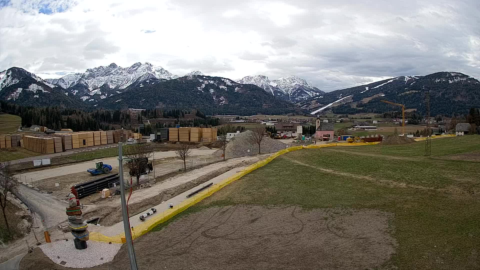 Webcam Rasun / Plan de Corones – Vista live dalla Valle di Anterselva