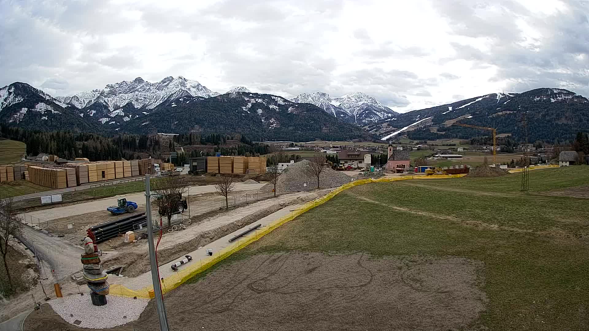 Webcam Rasun / Plan de Corones – Vista live dalla Valle di Anterselva