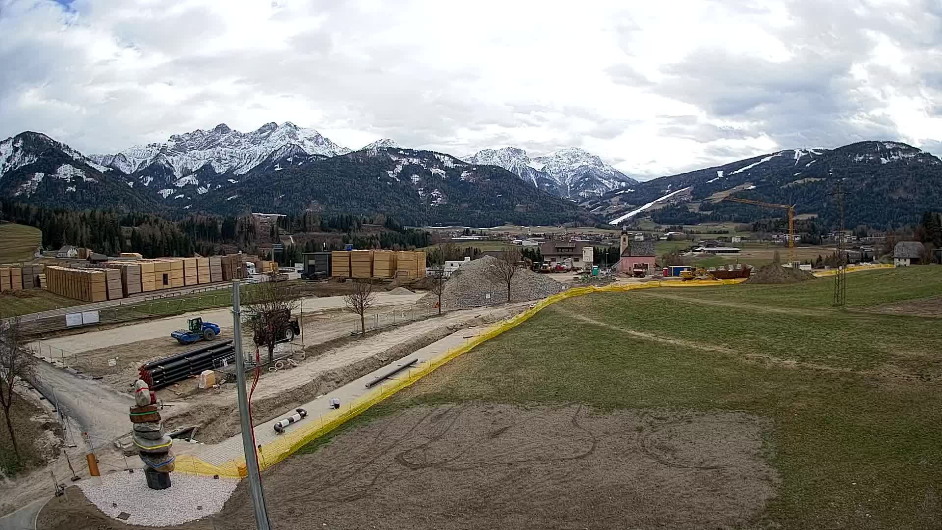 Webcam Rasun / Plan de Corones – Vista live dalla Valle di Anterselva