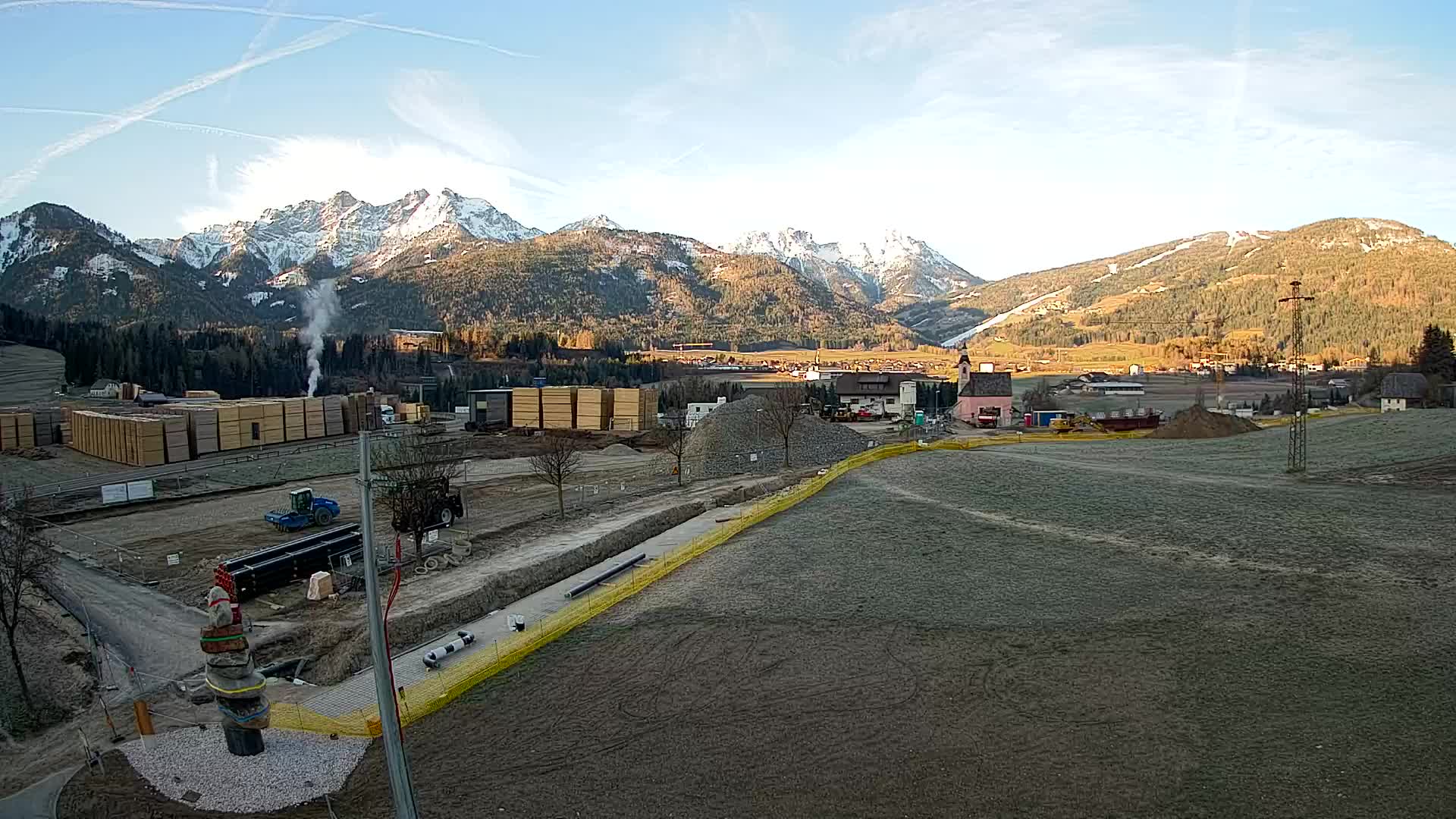 Webcam Rasun / Plan de Corones – Vista live dalla Valle di Anterselva