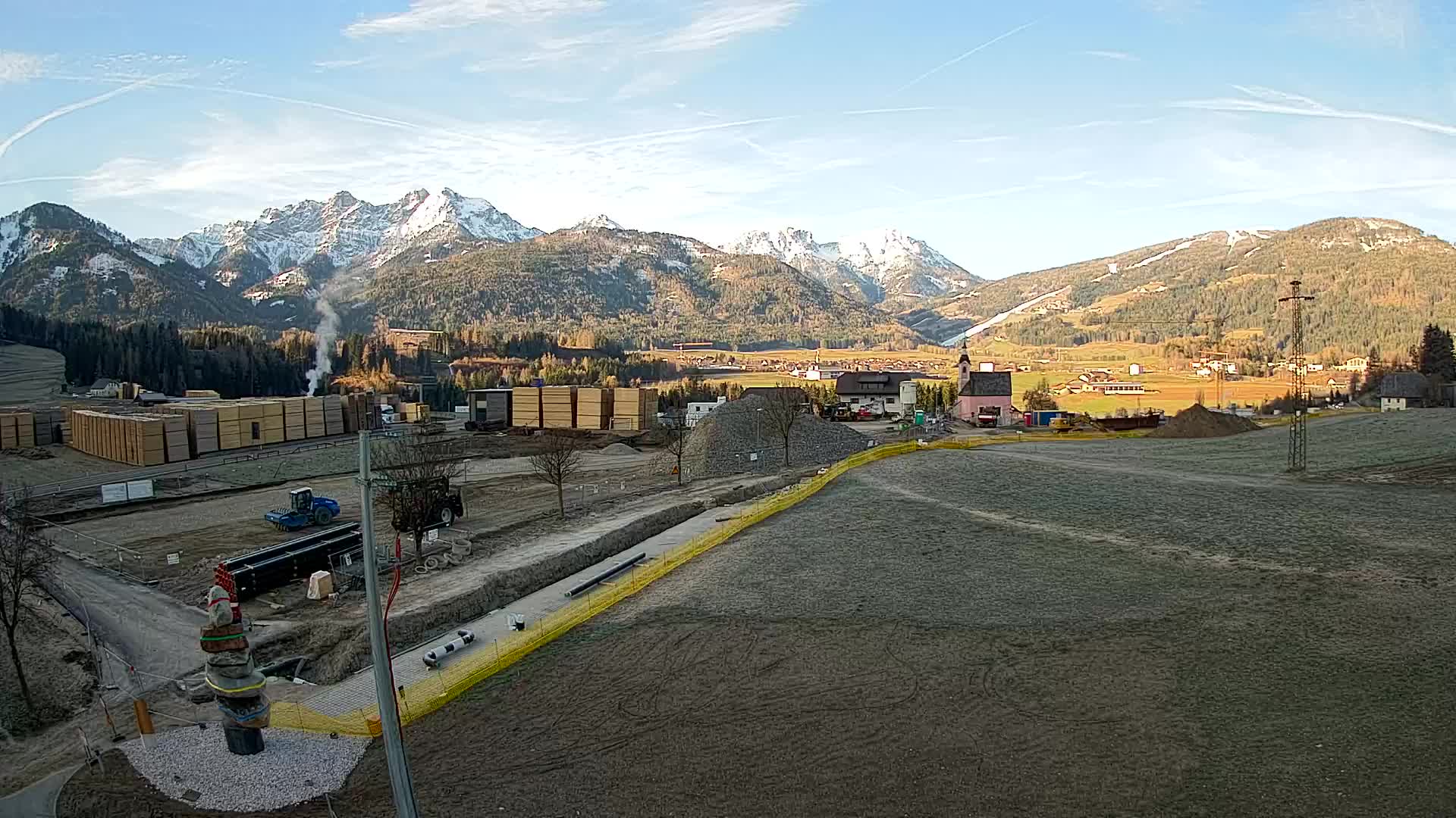 Webcam Rasun / Plan de Corones – Vista live dalla Valle di Anterselva