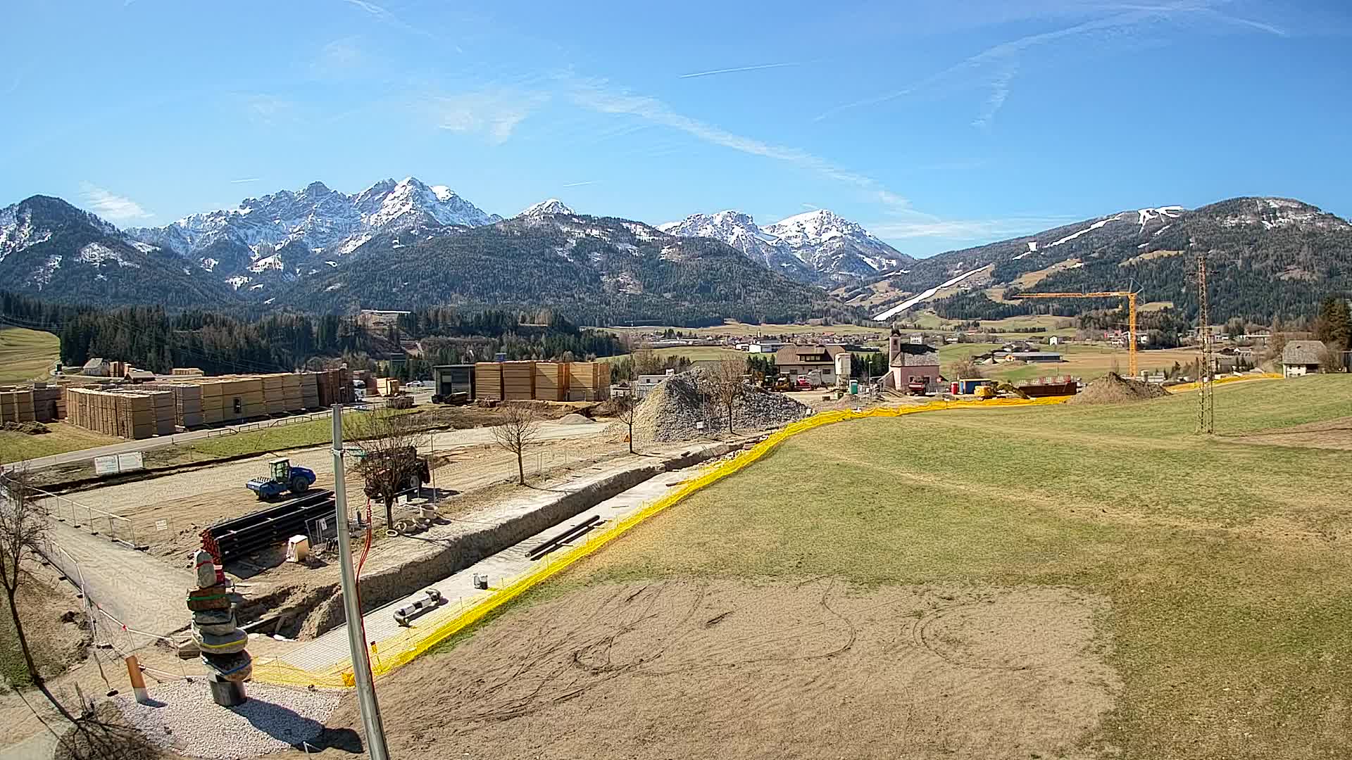 Webcam Rasun / Plan de Corones – Vista live dalla Valle di Anterselva