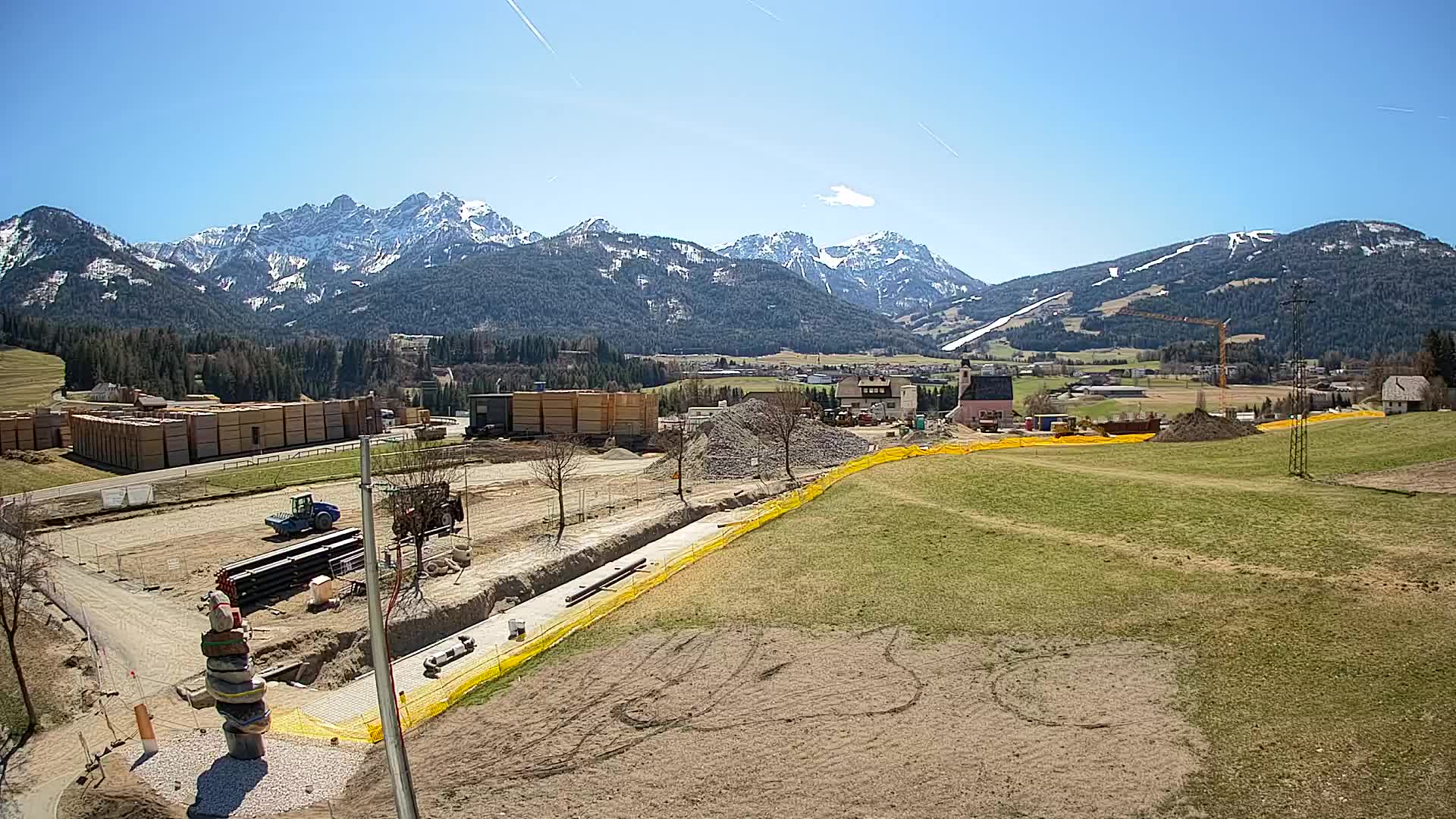 Webcam Rasun / Plan de Corones – Vista live dalla Valle di Anterselva