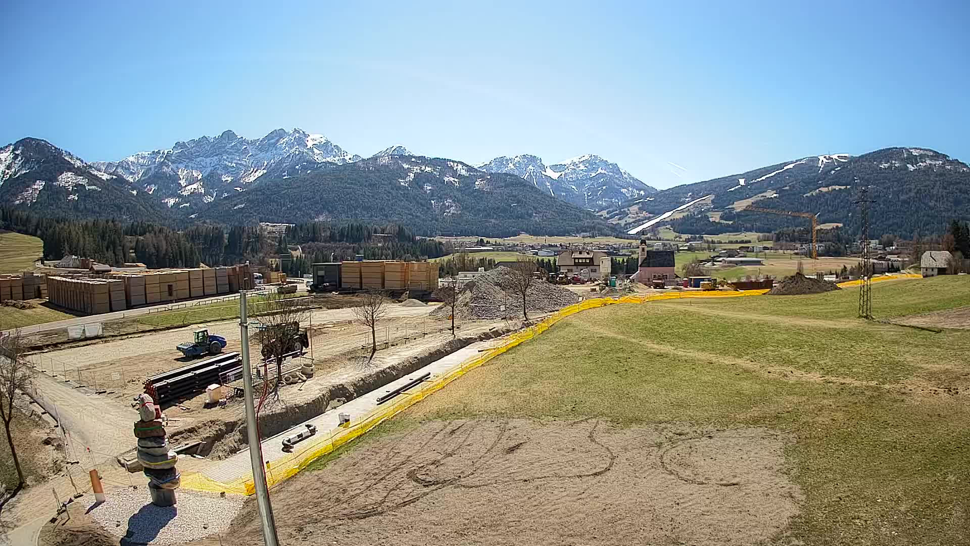 Webcam Rasun / Plan de Corones – Vista live dalla Valle di Anterselva