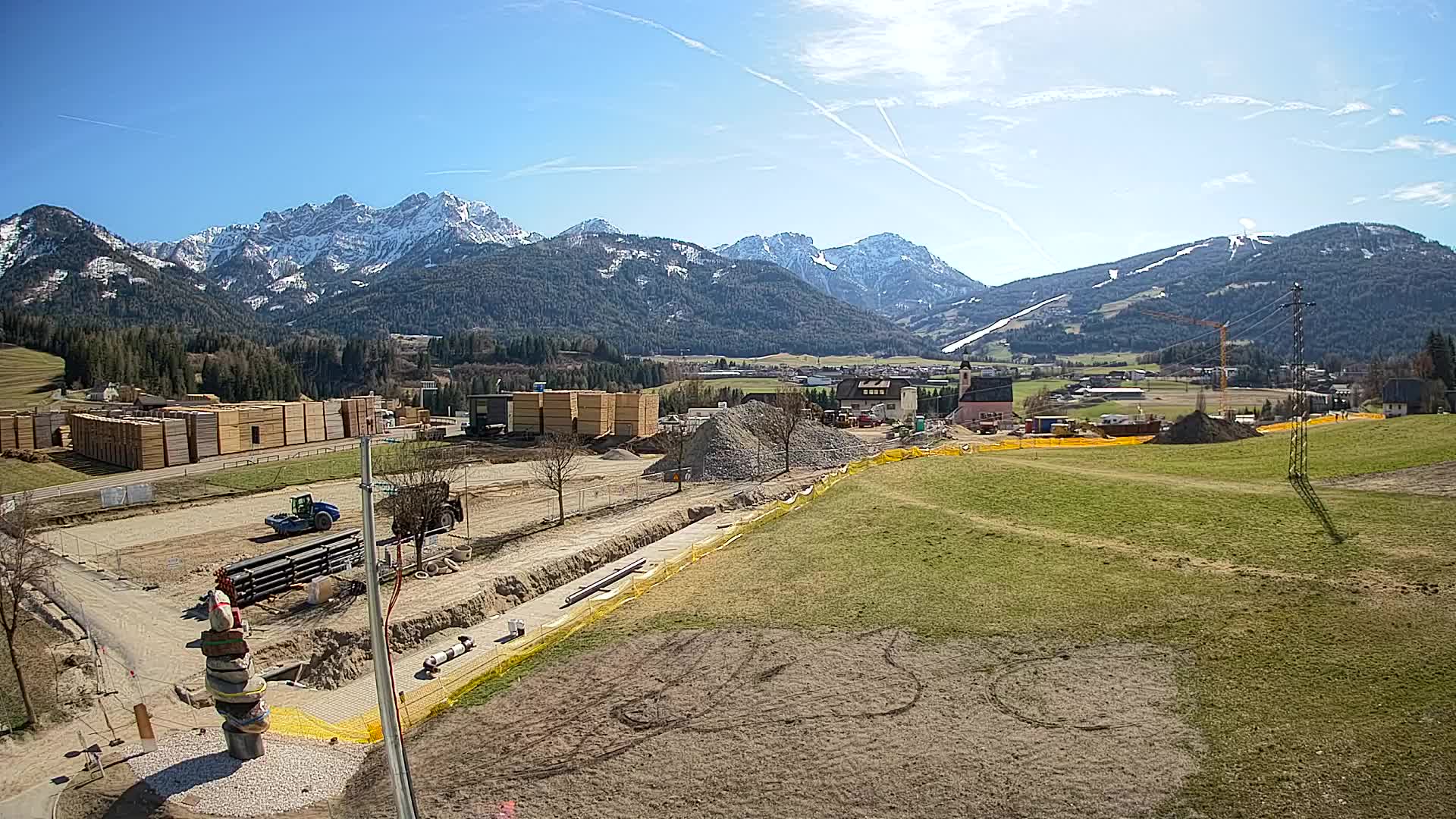 Webcam Rasun / Plan de Corones – Vista live dalla Valle di Anterselva