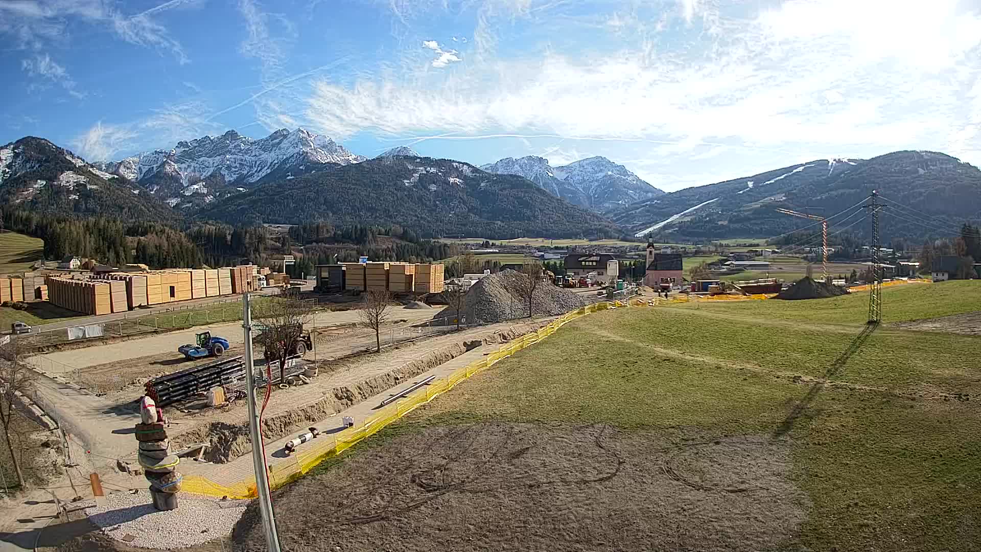 Webcam Rasun / Plan de Corones – Vista live dalla Valle di Anterselva