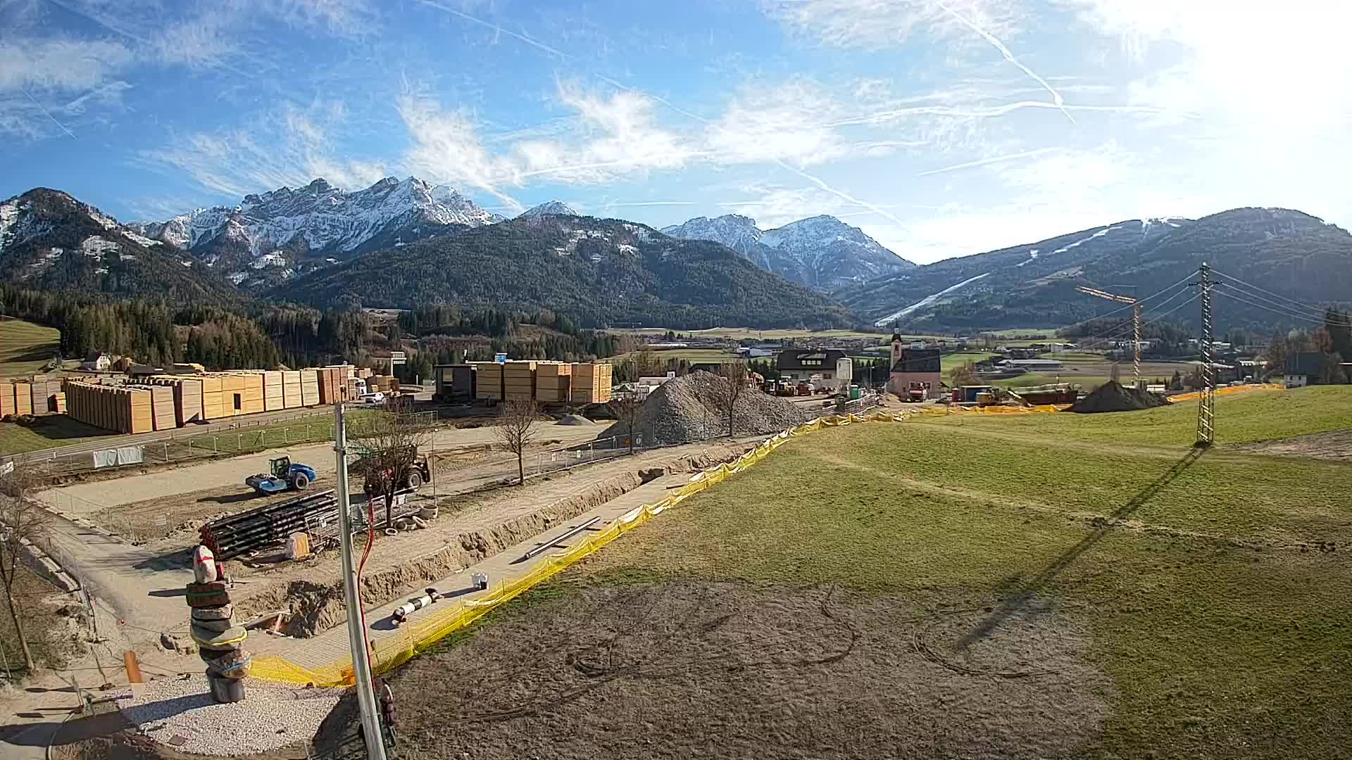Webcam Rasun / Plan de Corones – Vista live dalla Valle di Anterselva