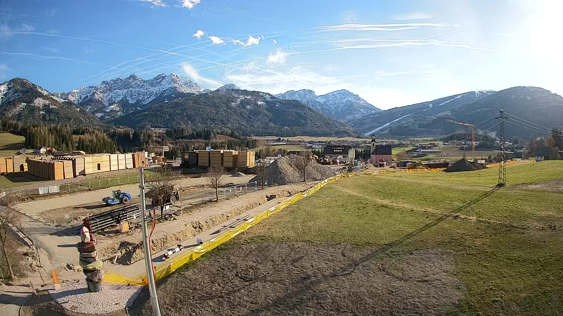 Webcam Rasun / Plan de Corones – Vista live dalla Valle di Anterselva