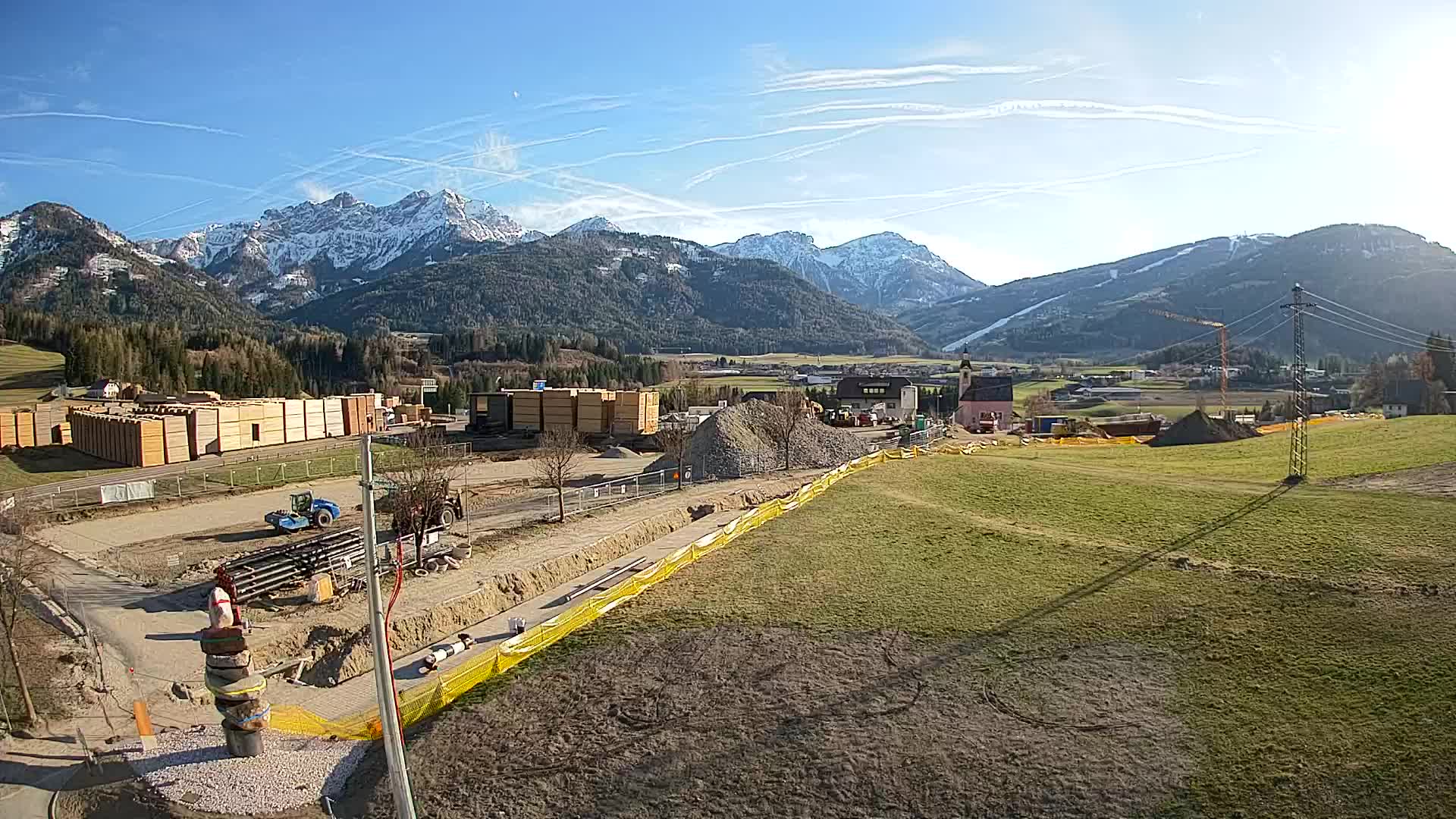 Webcam Rasun / Plan de Corones – Vista live dalla Valle di Anterselva