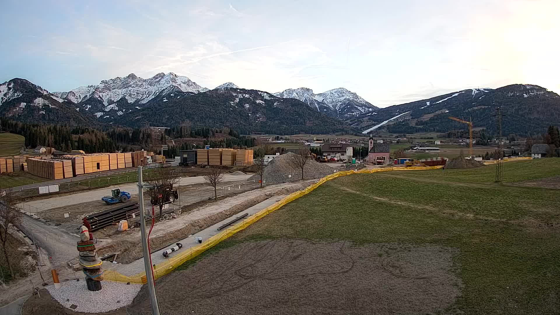 Webcam Rasun / Plan de Corones – Vista live dalla Valle di Anterselva