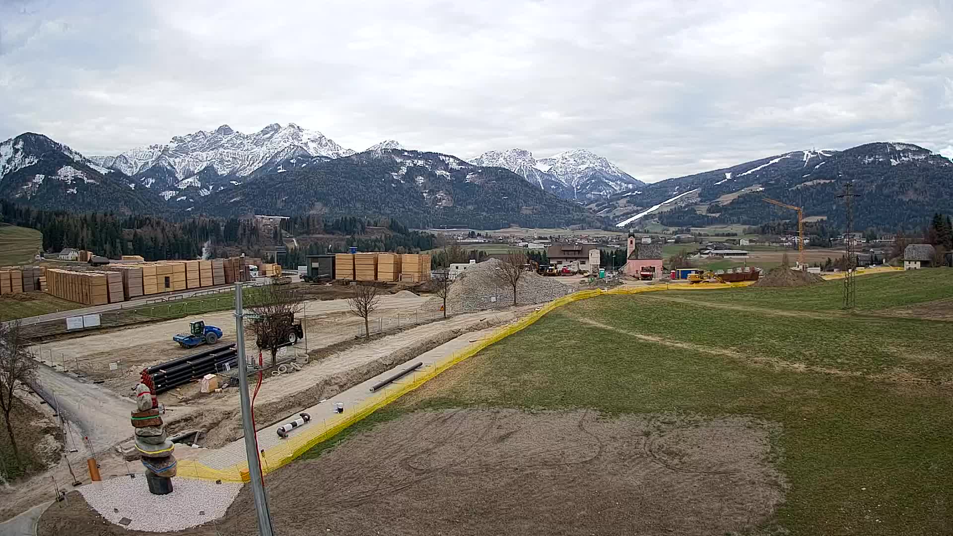 Webcam Rasun / Plan de Corones – Vista live dalla Valle di Anterselva