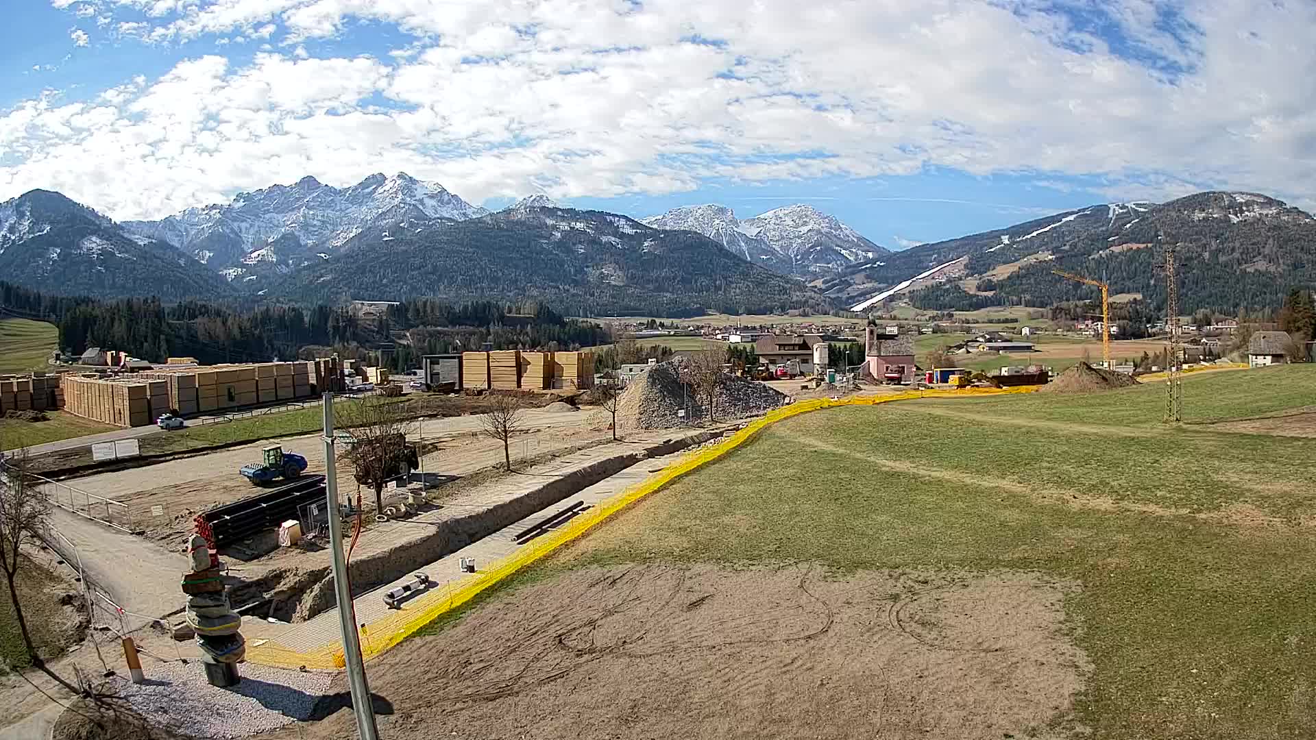 Webcam Rasun / Plan de Corones – Vista live dalla Valle di Anterselva