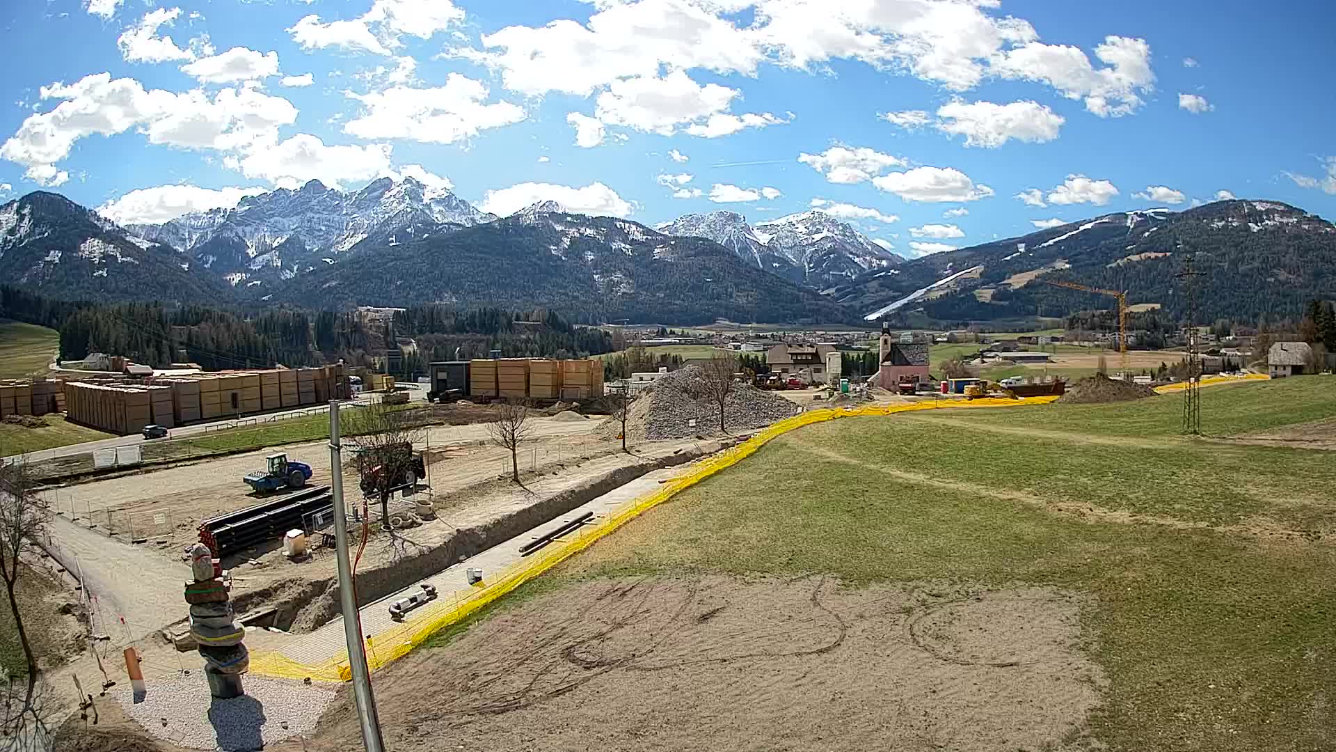 Webcam Rasun / Plan de Corones – Vista live dalla Valle di Anterselva