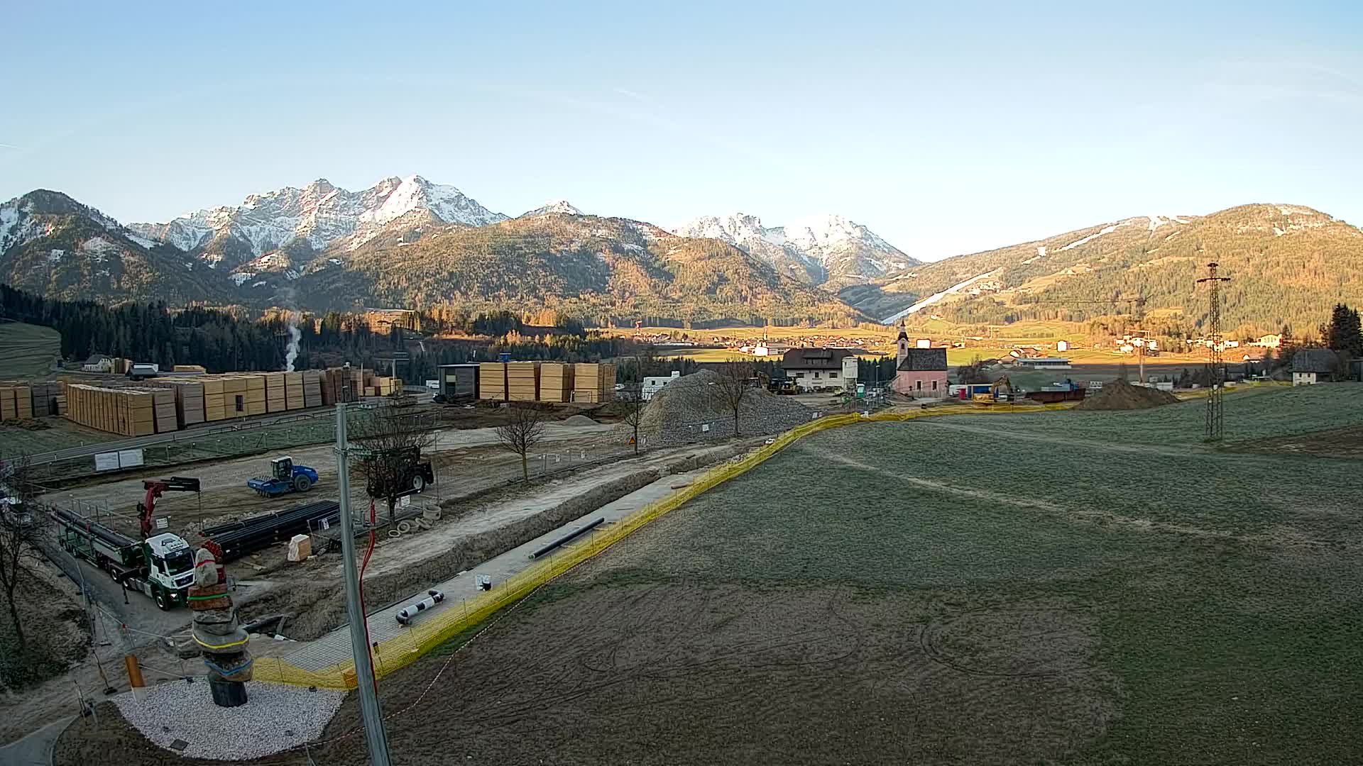 Webcam Rasun / Plan de Corones – Vista live dalla Valle di Anterselva