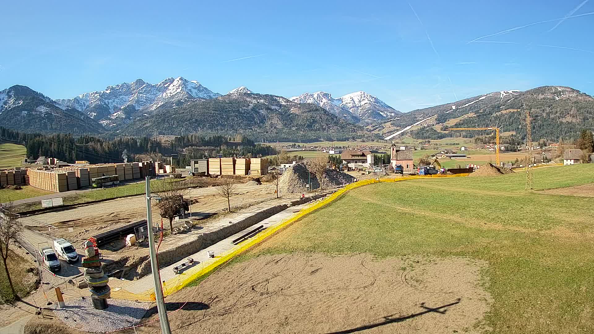 Webcam Rasun / Plan de Corones – Vista live dalla Valle di Anterselva