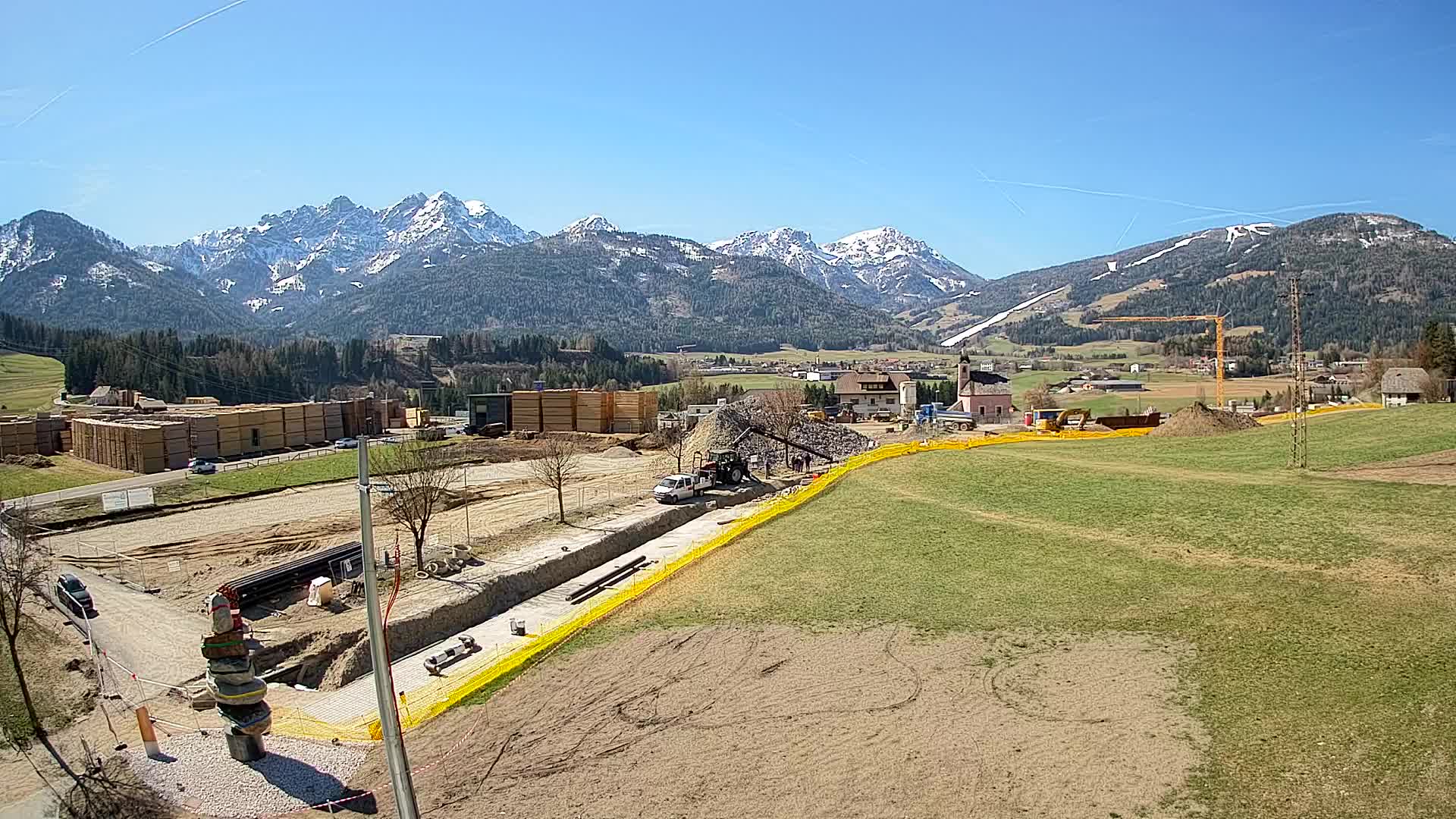 Webcam Rasun / Plan de Corones – Vista live dalla Valle di Anterselva