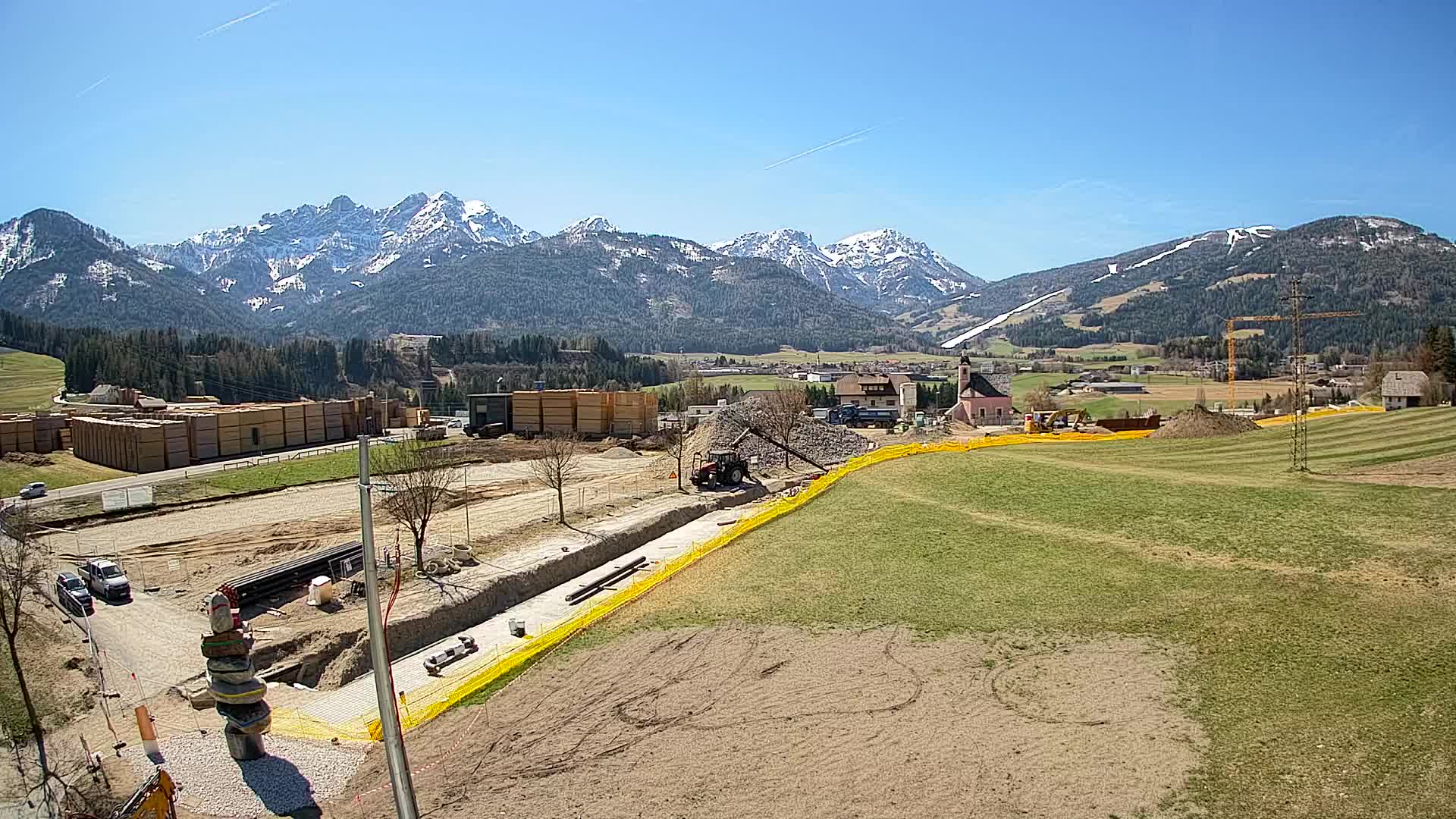 Webcam Rasun / Plan de Corones – Vista live dalla Valle di Anterselva