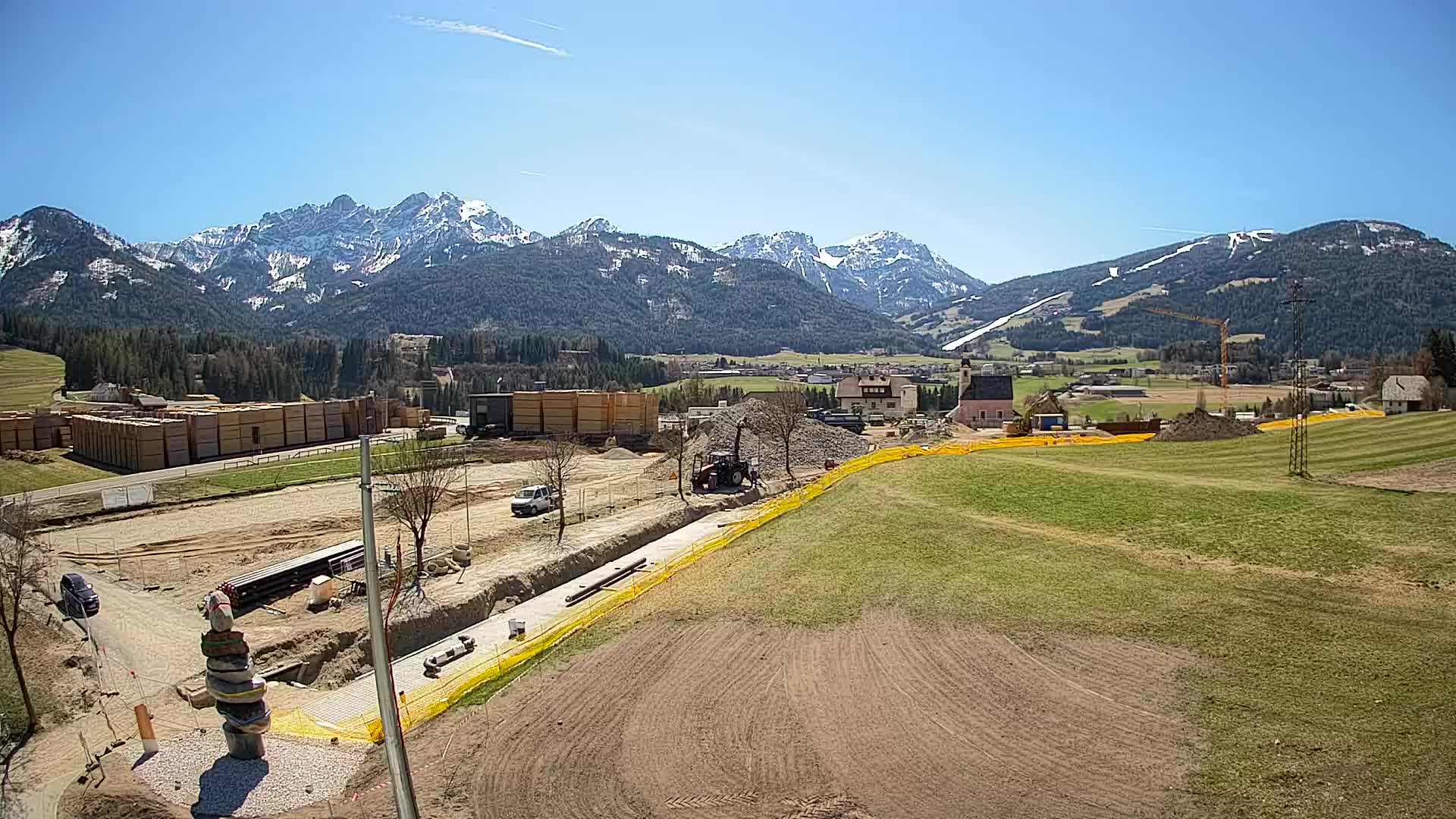 Webcam Rasun / Plan de Corones – Vista live dalla Valle di Anterselva