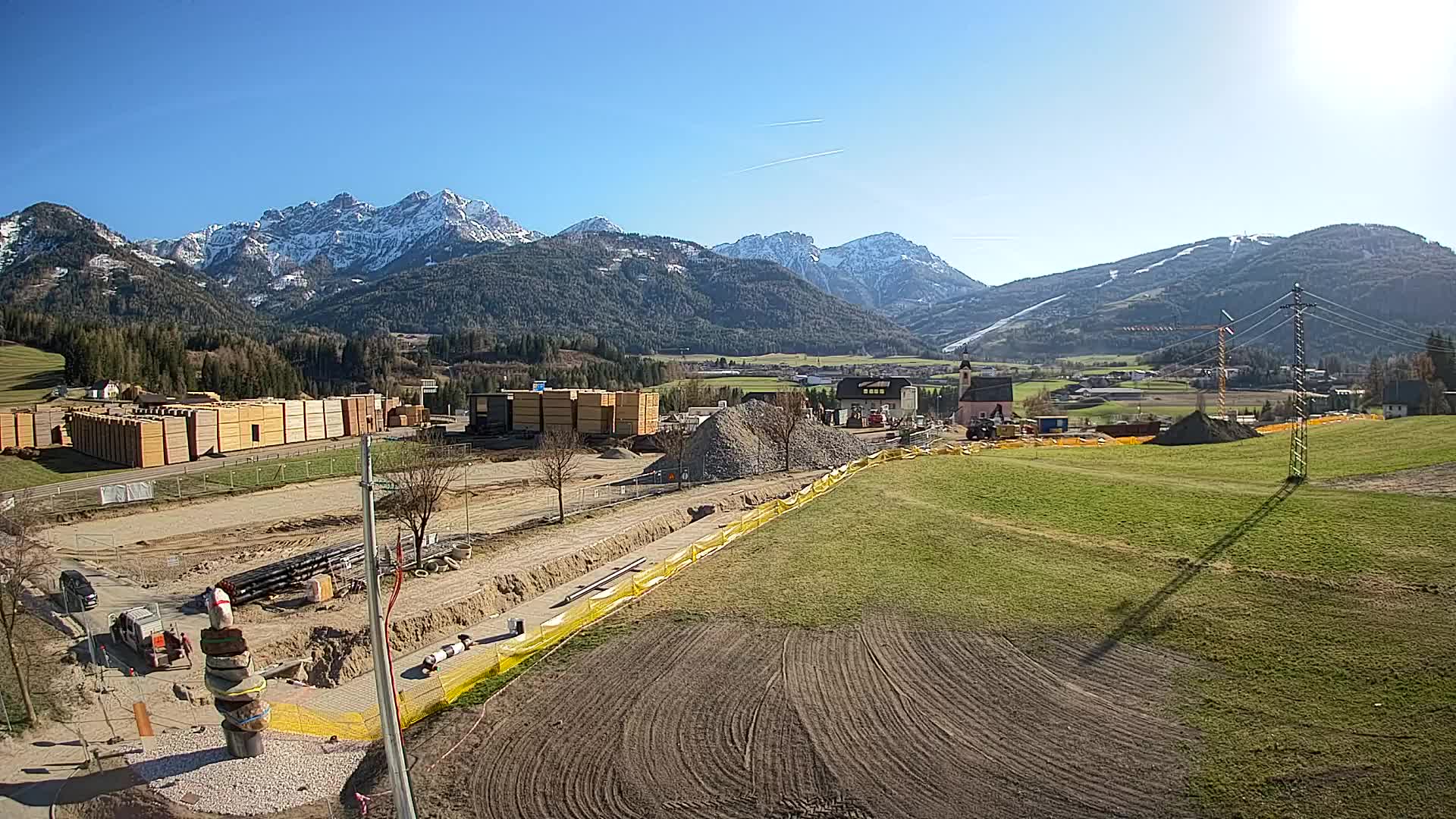 Webcam Rasun / Plan de Corones – Vista live dalla Valle di Anterselva