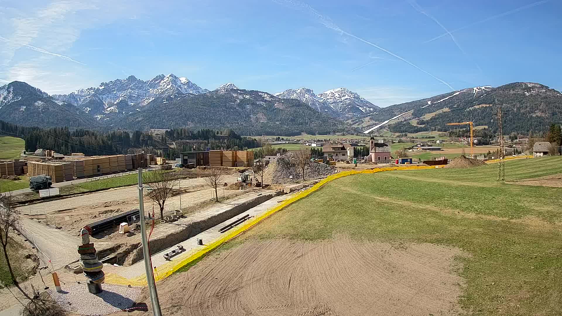 Webcam Rasun / Plan de Corones – Vista live dalla Valle di Anterselva