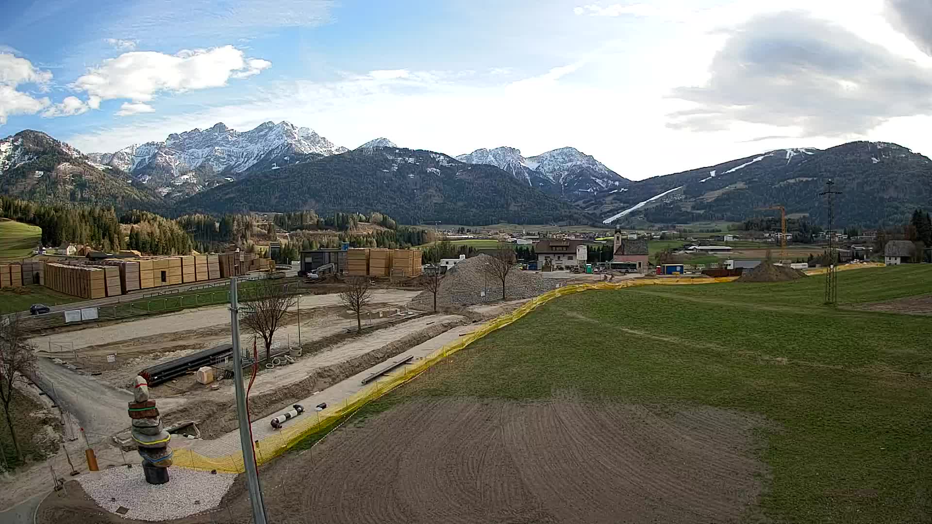 Webcam Rasun / Plan de Corones – Vista live dalla Valle di Anterselva