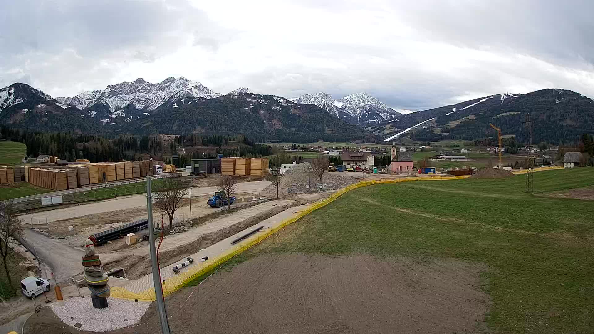 Webcam Rasun / Plan de Corones – Vista live dalla Valle di Anterselva