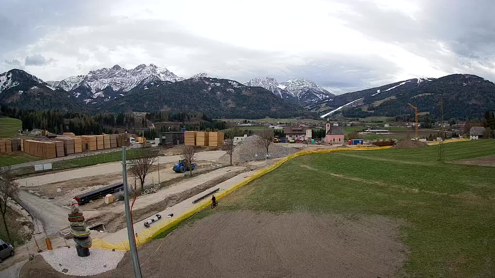 Webcam Rasun / Plan de Corones – Vista live dalla Valle di Anterselva