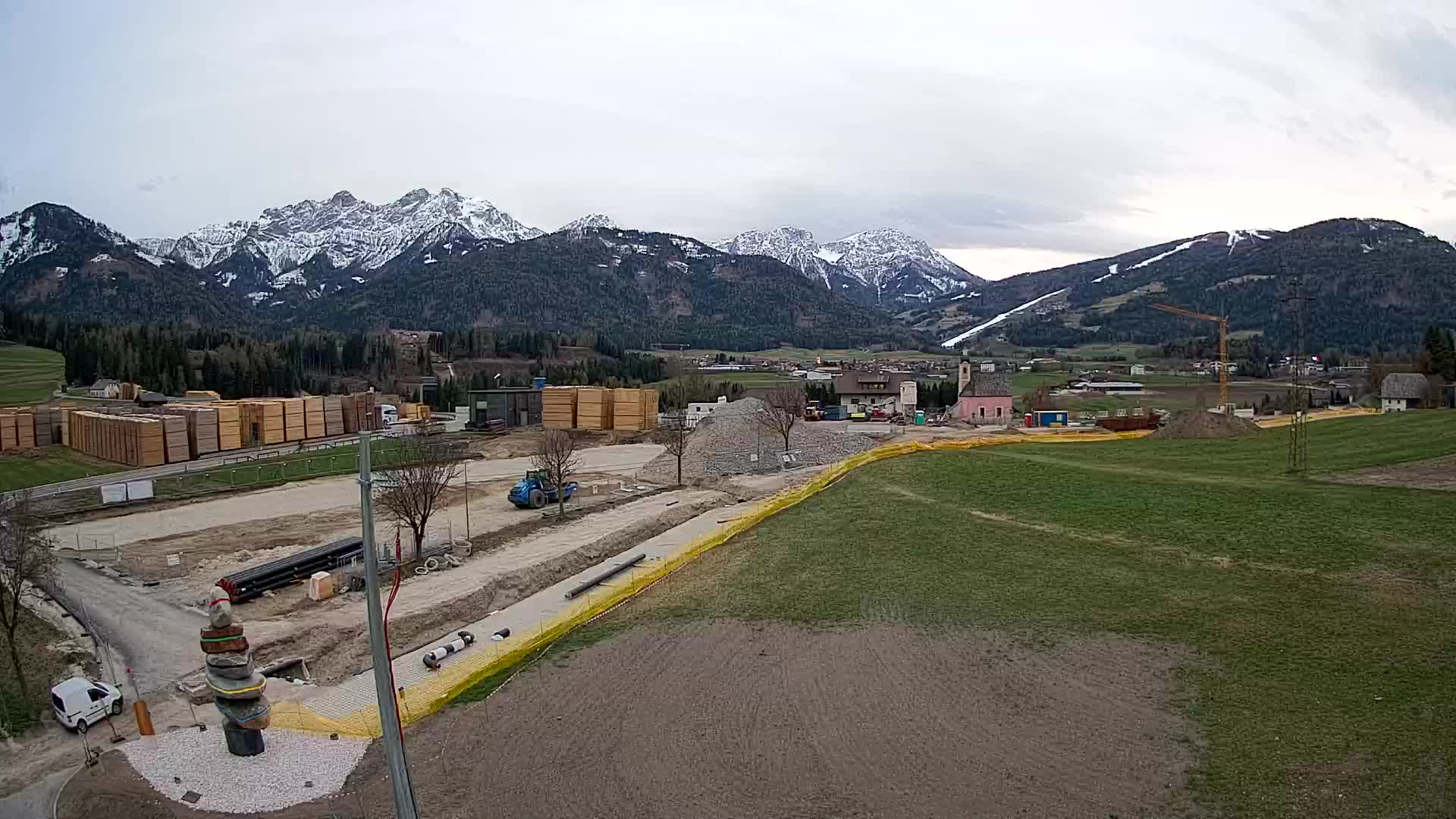 Webcam Rasun / Plan de Corones – Vista live dalla Valle di Anterselva