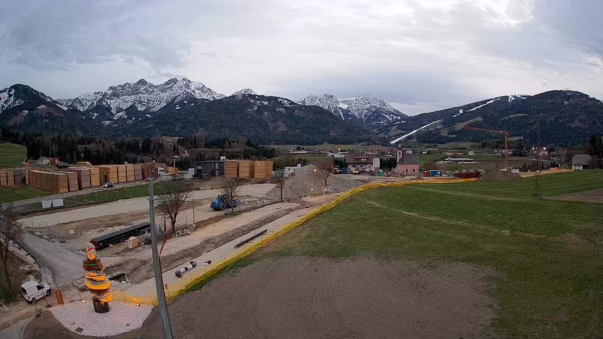 Webcam Rasun / Plan de Corones – Vista live dalla Valle di Anterselva