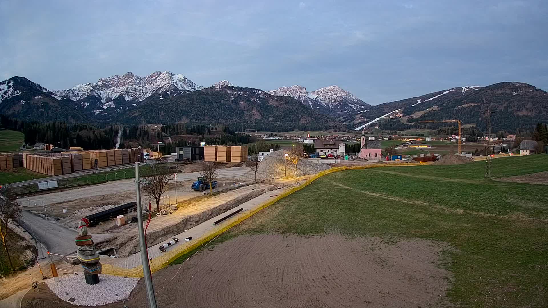 Webcam Rasun / Plan de Corones – Vista live dalla Valle di Anterselva