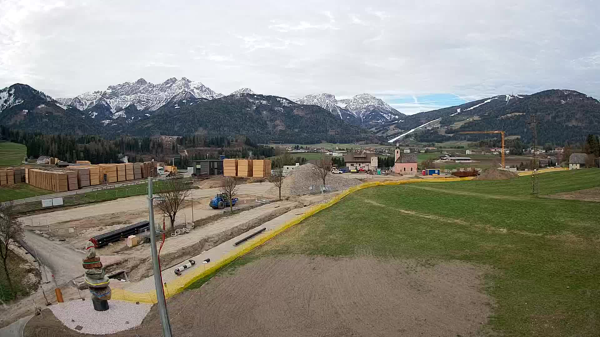 Webcam Rasun / Plan de Corones – Vista live dalla Valle di Anterselva