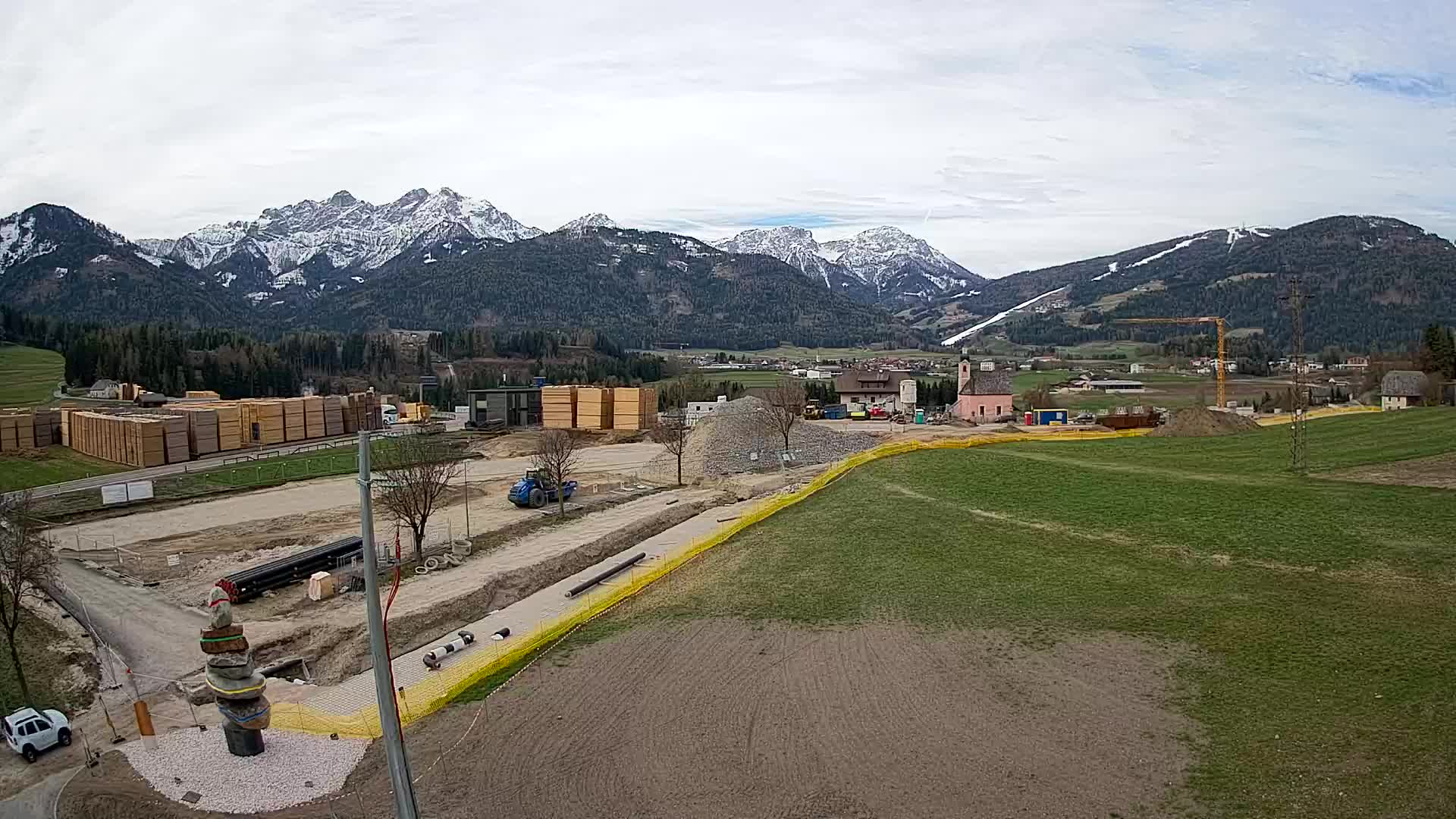 Webcam Rasun / Plan de Corones – Vista live dalla Valle di Anterselva