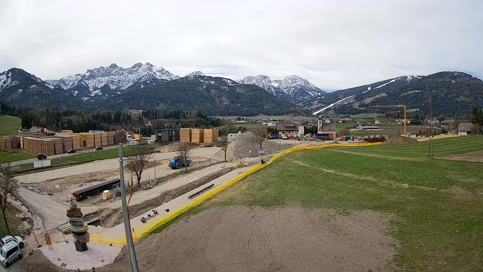 Webcam Rasun / Plan de Corones – Vista live dalla Valle di Anterselva