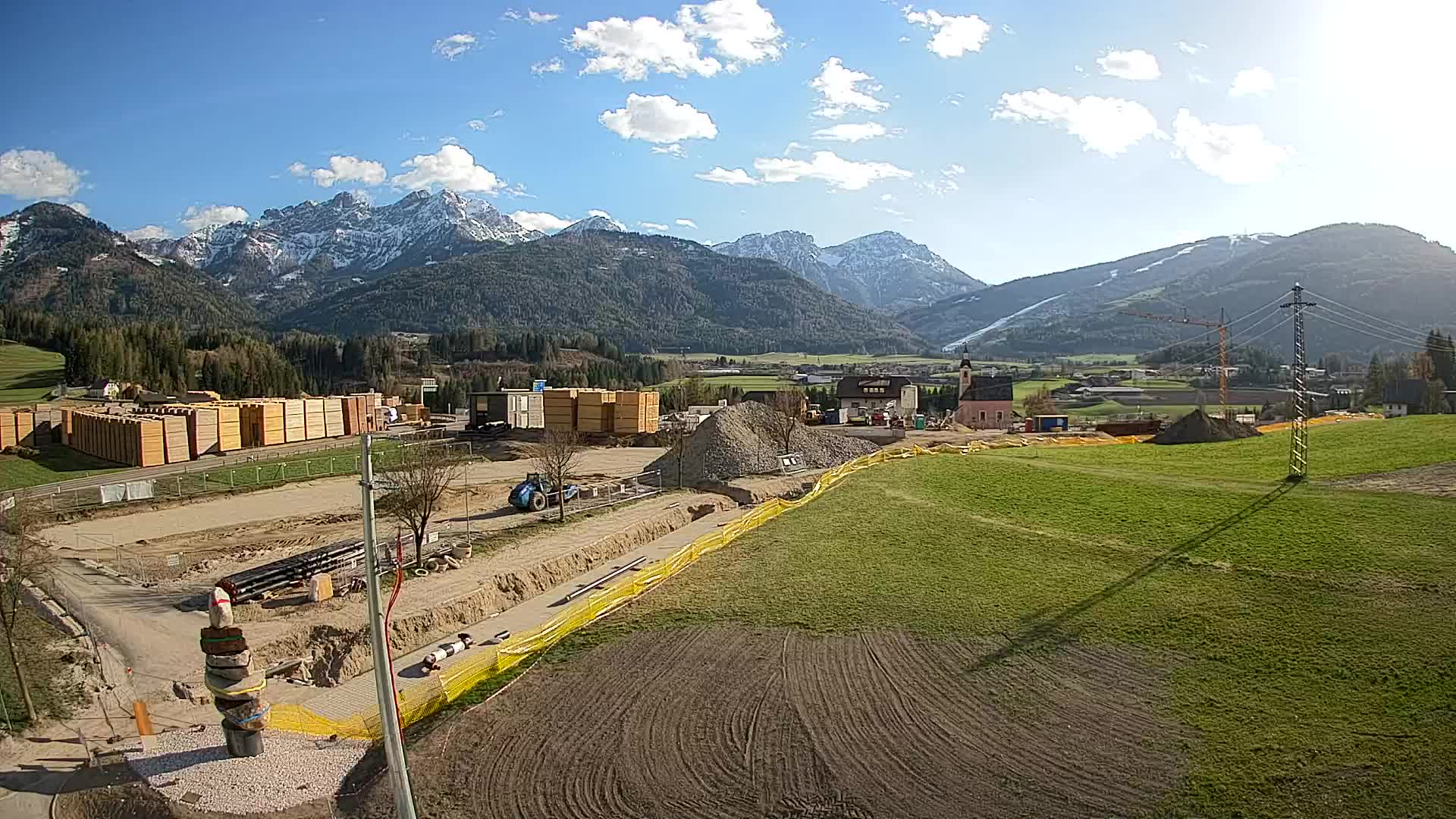 Webcam Rasun / Plan de Corones – Vista live dalla Valle di Anterselva