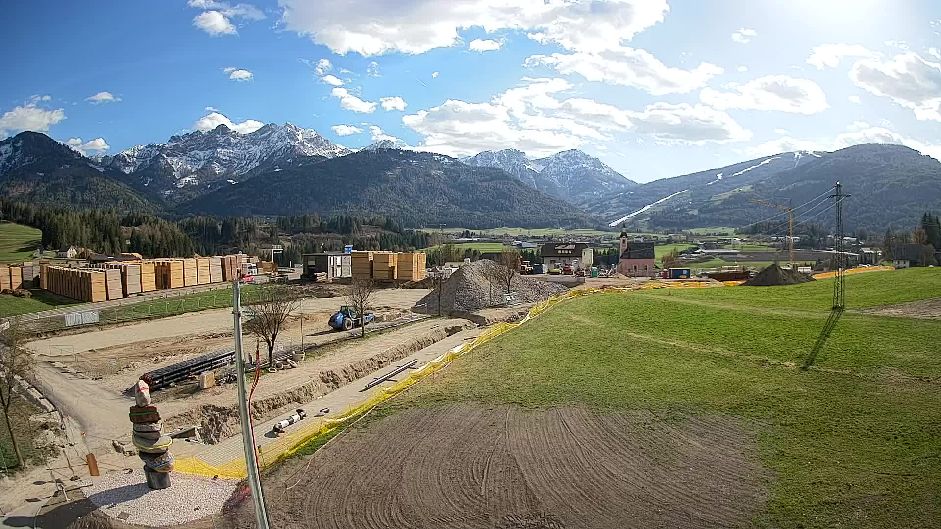 Webcam Rasun / Plan de Corones – Vista live dalla Valle di Anterselva