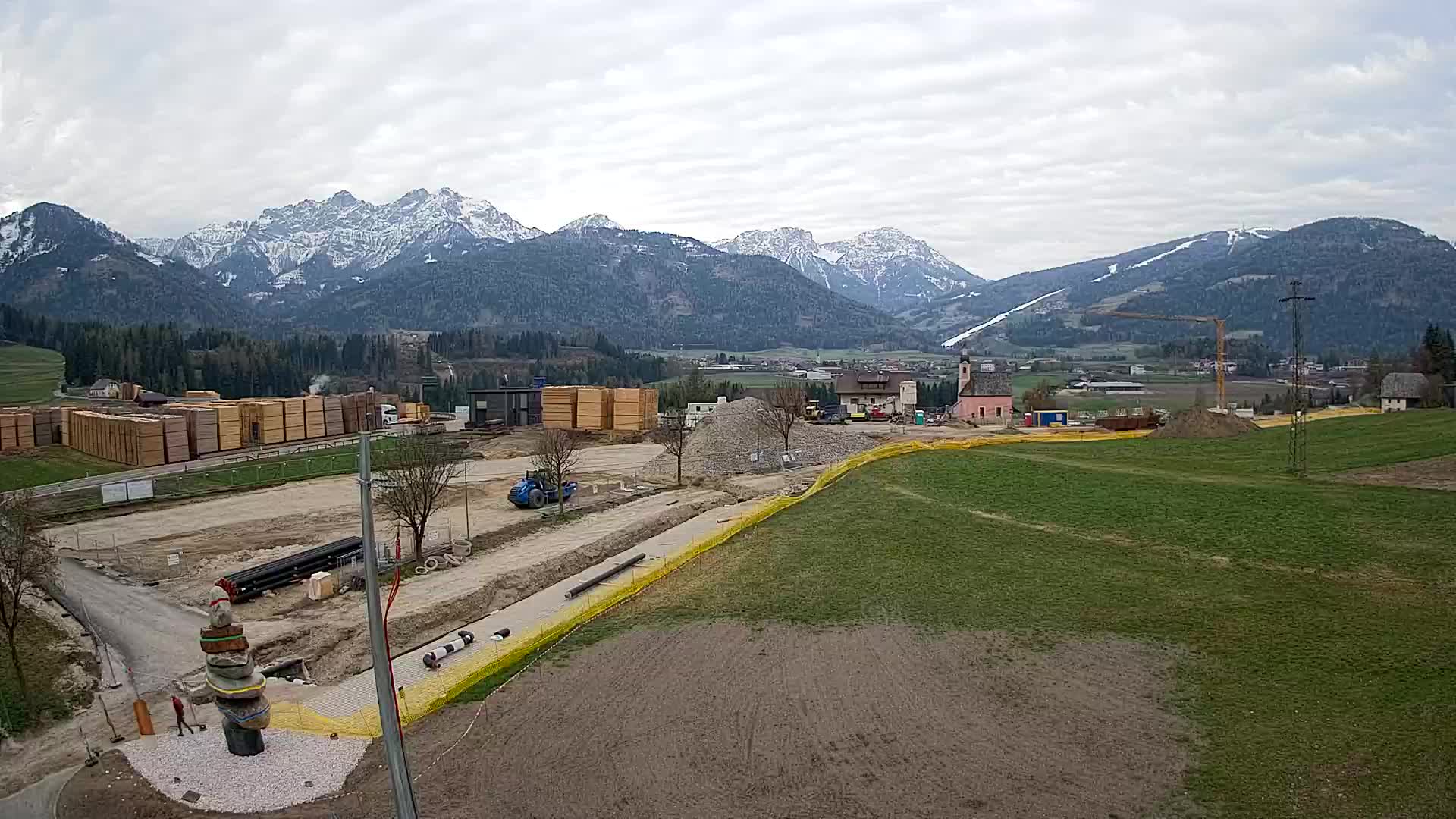 Webcam Rasun / Plan de Corones – Vista live dalla Valle di Anterselva