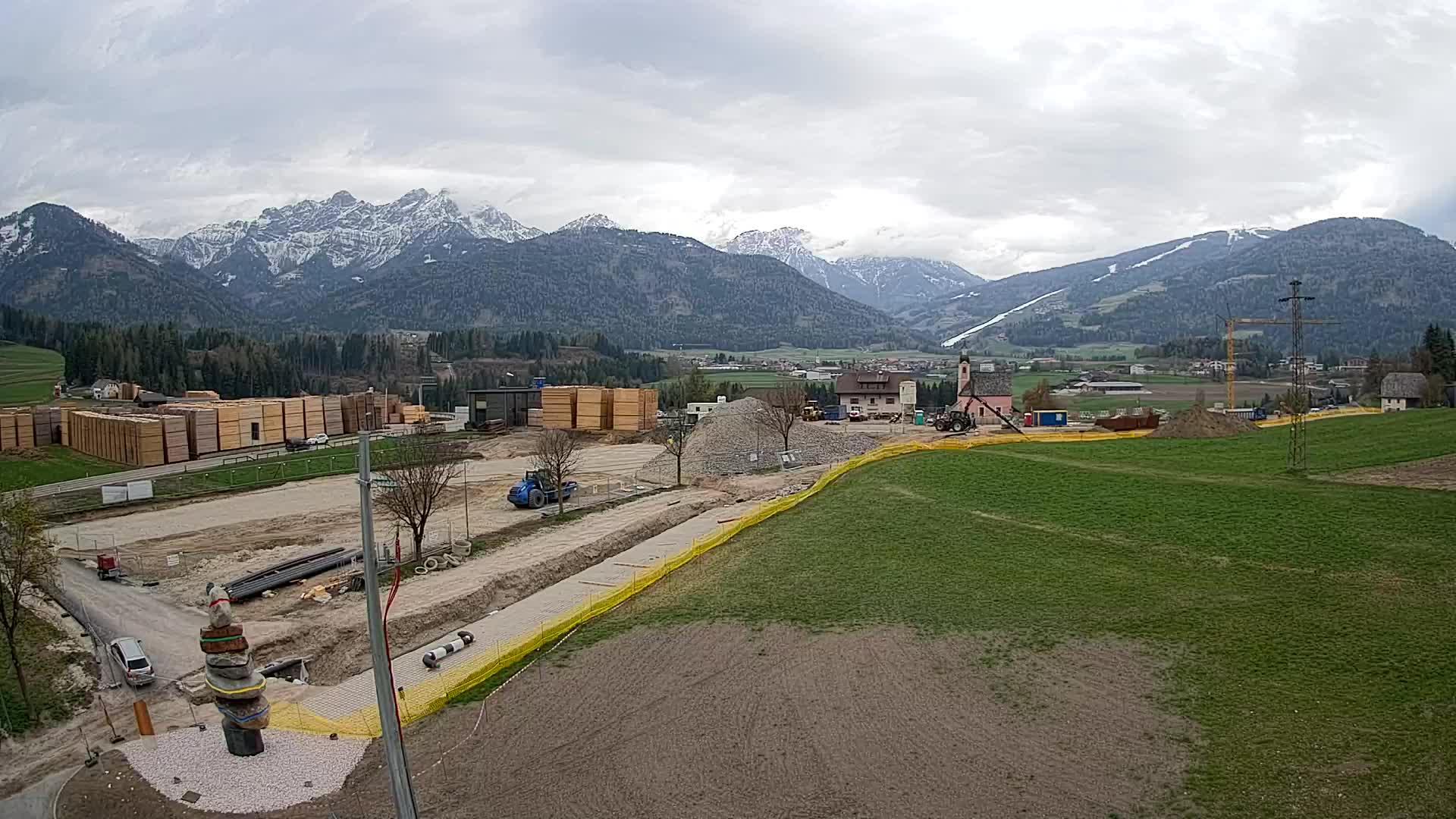 Webcam Rasun / Plan de Corones – Vista live dalla Valle di Anterselva