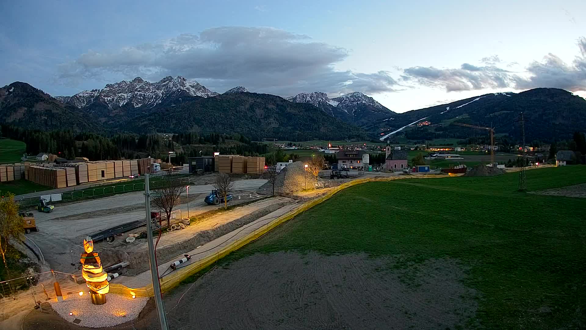 Webcam Rasun / Plan de Corones – Vista live dalla Valle di Anterselva