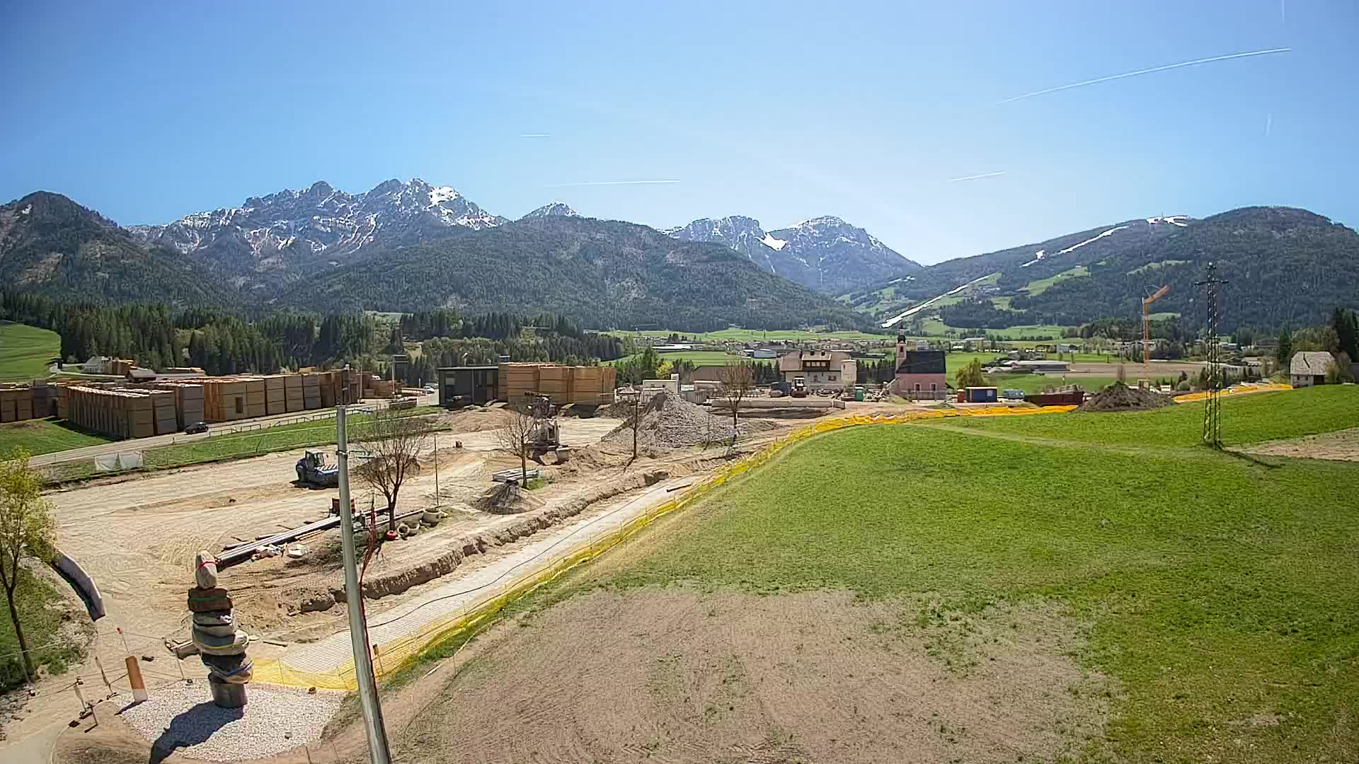 Webcam Rasun / Plan de Corones – Vista live dalla Valle di Anterselva