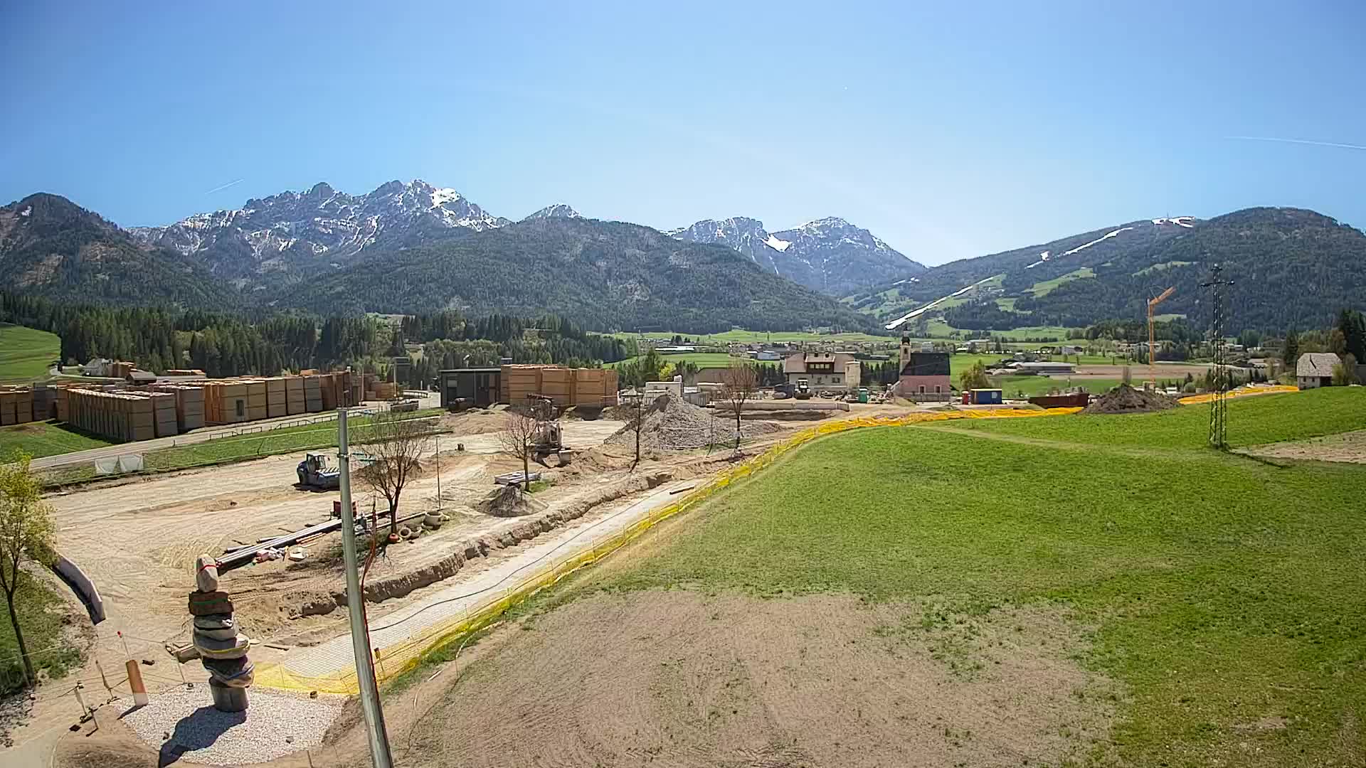 Webcam Rasun / Plan de Corones – Vista live dalla Valle di Anterselva