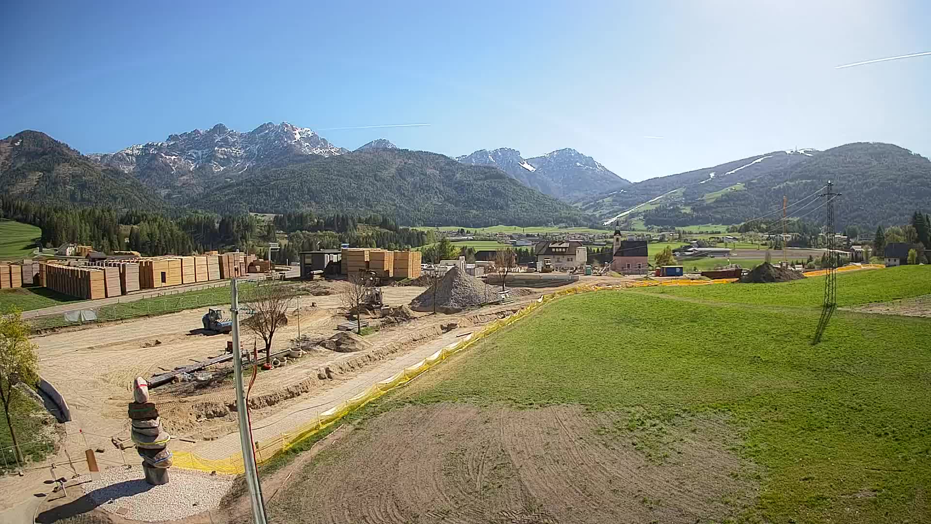 Webcam Rasun / Plan de Corones – Vista live dalla Valle di Anterselva