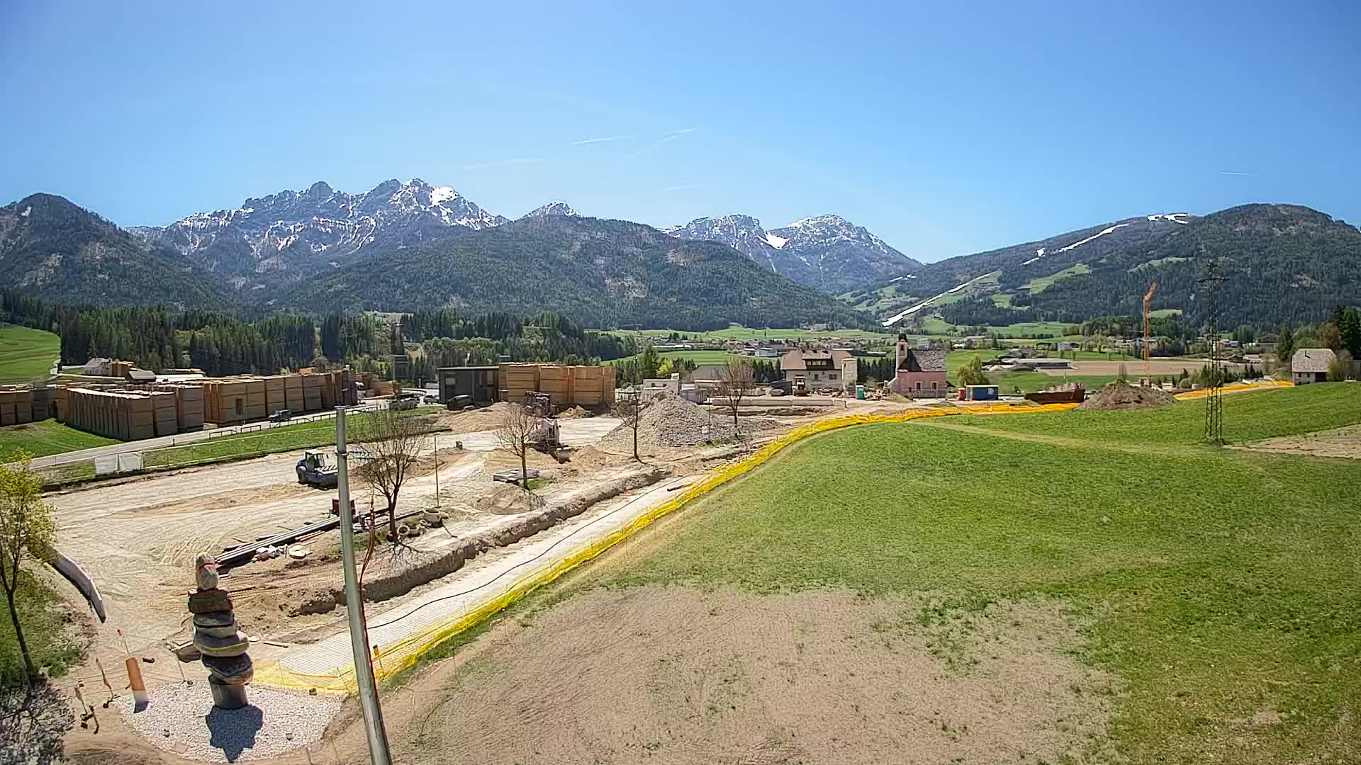 Webcam Rasun / Plan de Corones – Vista live dalla Valle di Anterselva