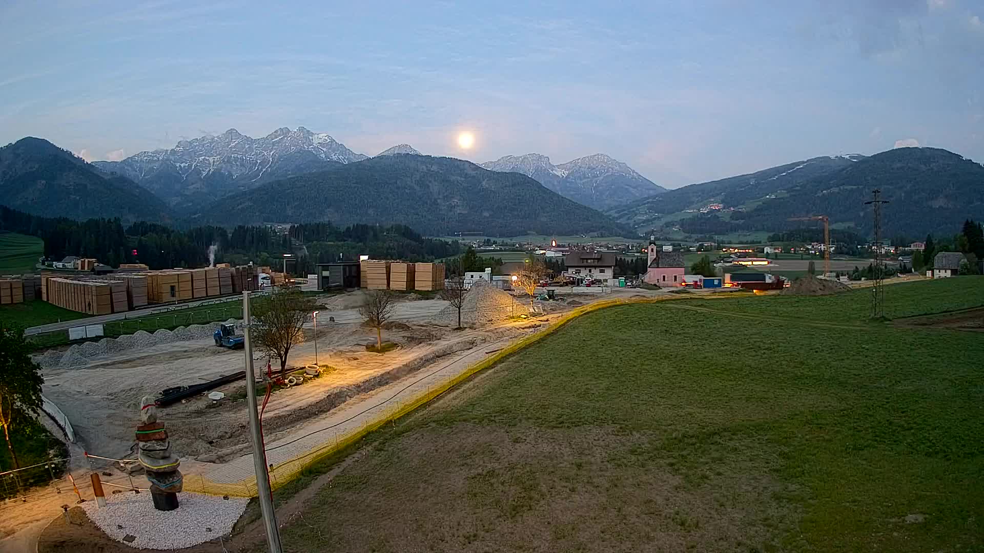 Webcam Rasun / Plan de Corones – Vista live dalla Valle di Anterselva