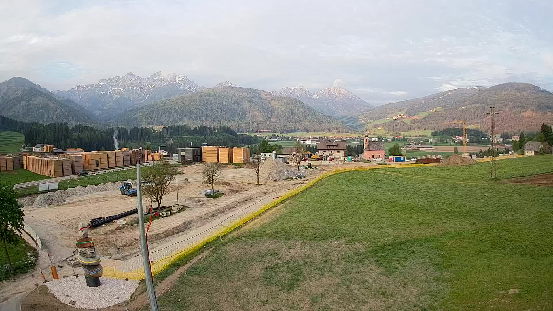 Webcam Rasun / Plan de Corones – Vista live dalla Valle di Anterselva