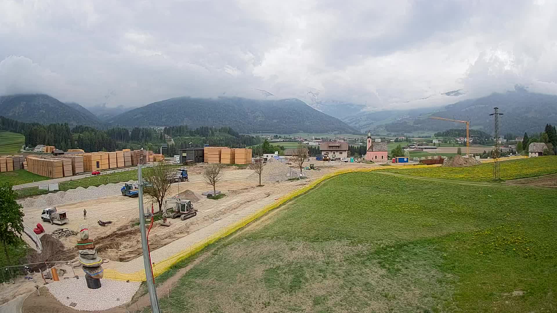 Webcam Rasen / Kronplatz – Live View from the Antholzertal Valley