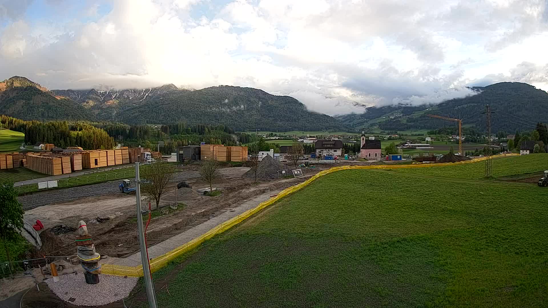 Web kamera Rasun / Kronplatz – Pogled v živo iz doline Anterselva