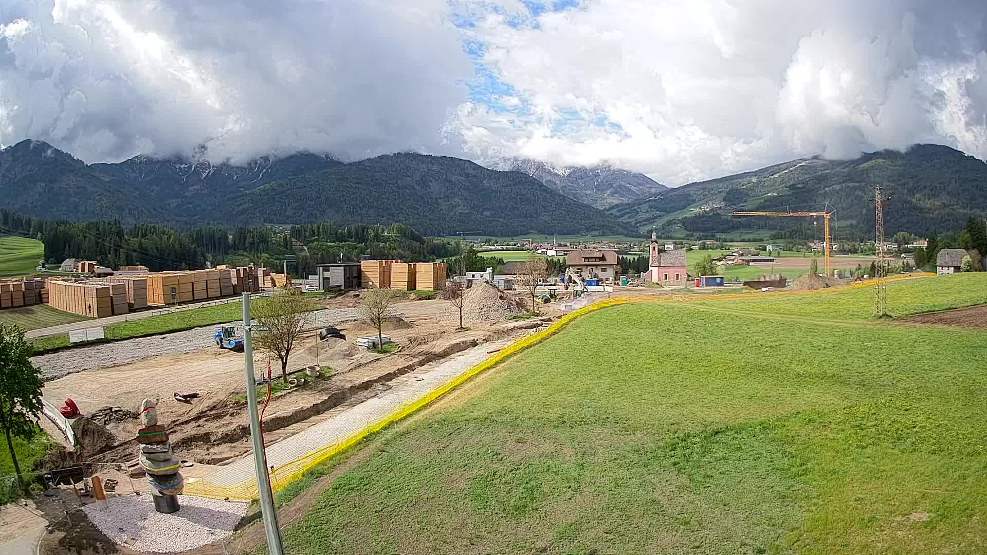 Webcam Rasun / Kronplatz – Vista en vivo desde el valle de Anterselva