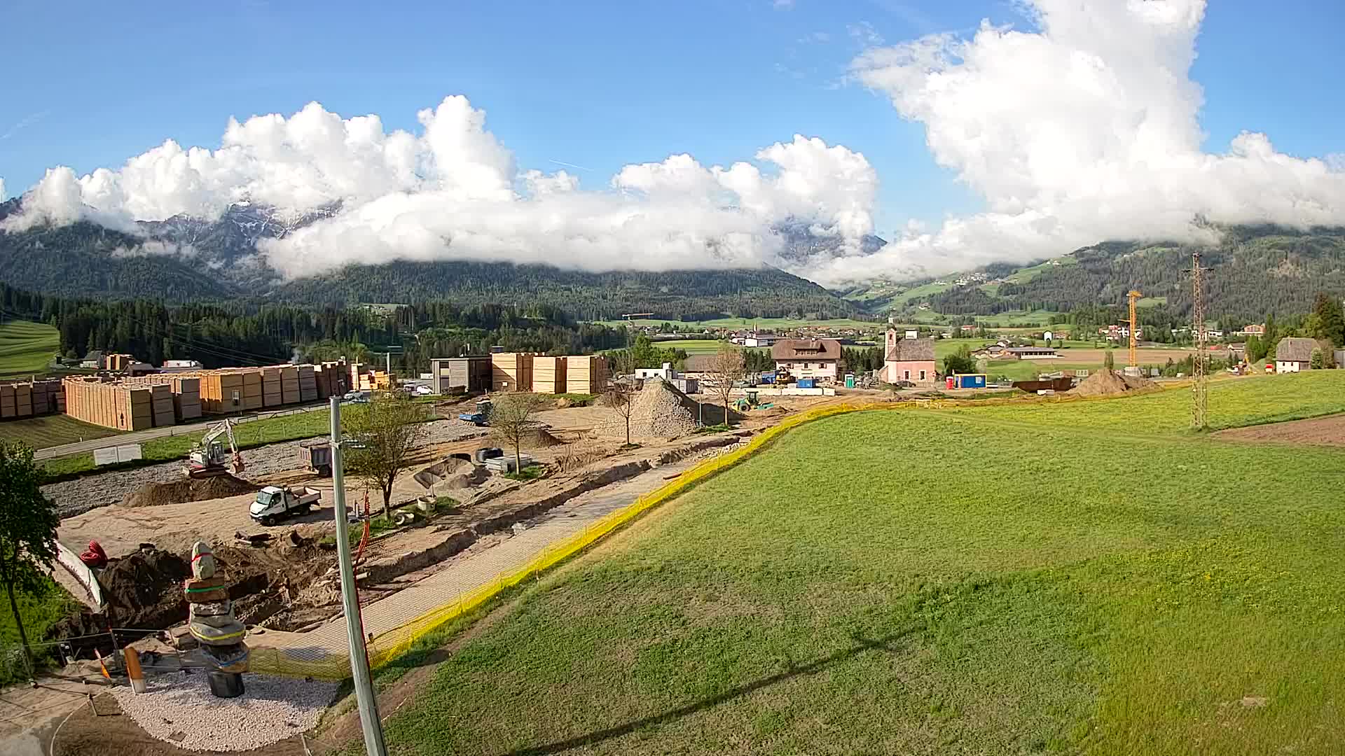 Webcam Rasen / Kronplatz – Live View from the Antholzertal Valley