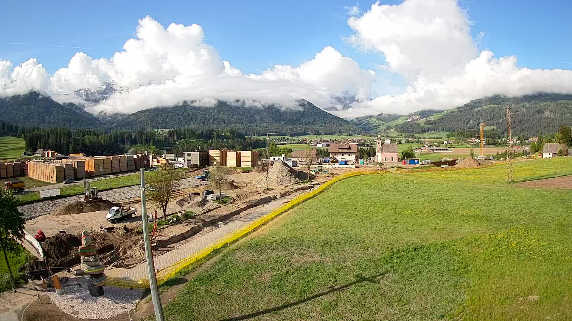 Webcam Rasun / Kronplatz – Vista en vivo desde el valle de Anterselva